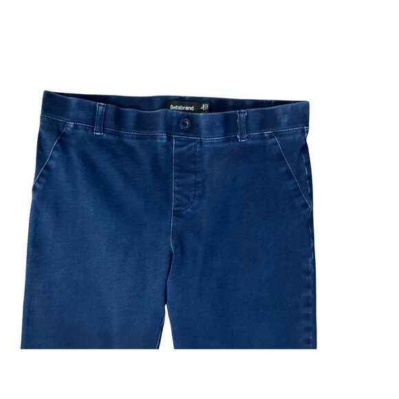 Betabrand Pull-On Jeans Womens L Long Used Blue Stretch Bootcut Pants Tall - Picture 4 of 11